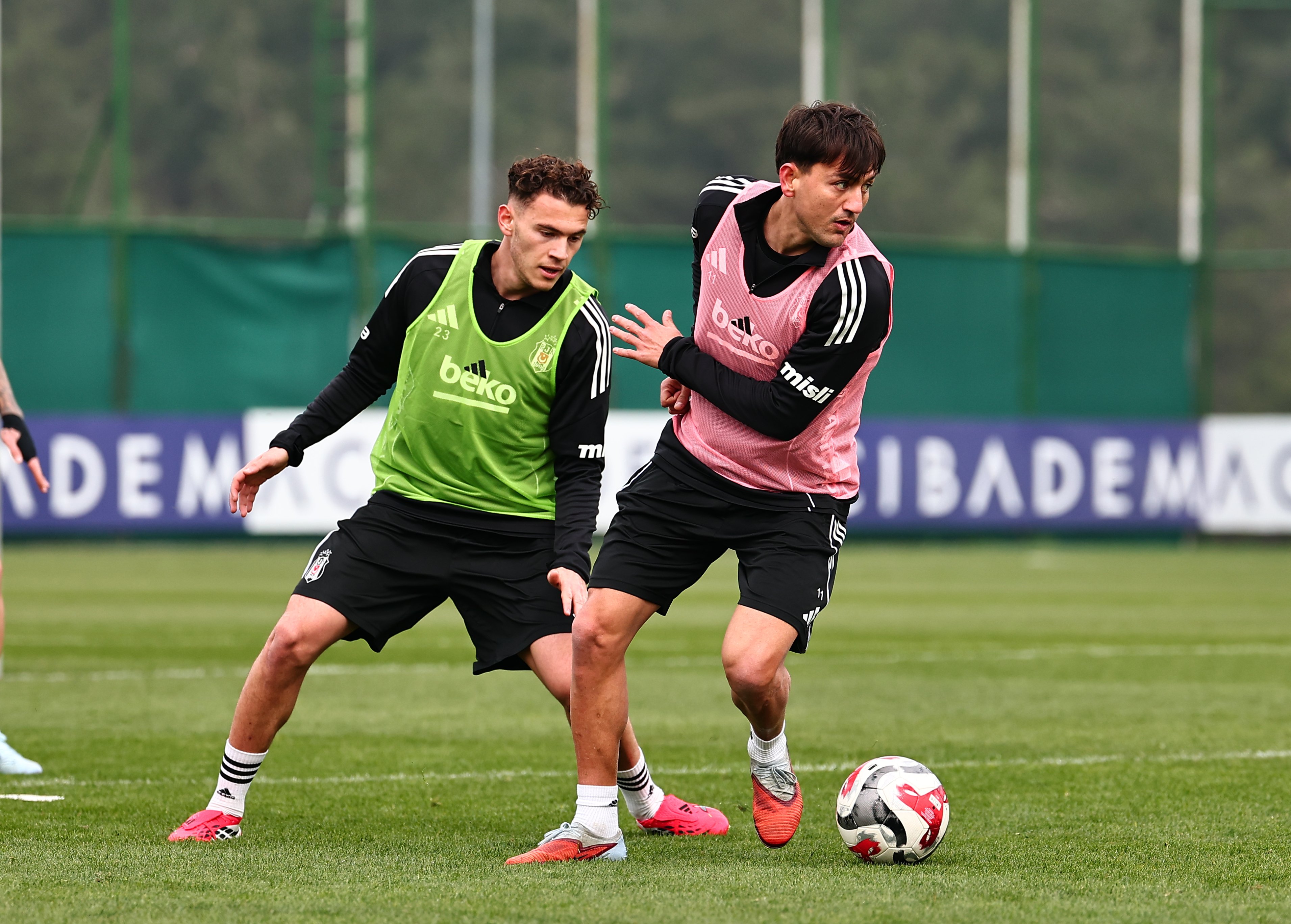 Beşiktaş'ta Galatasaray derbisi hazırlıkları başladı