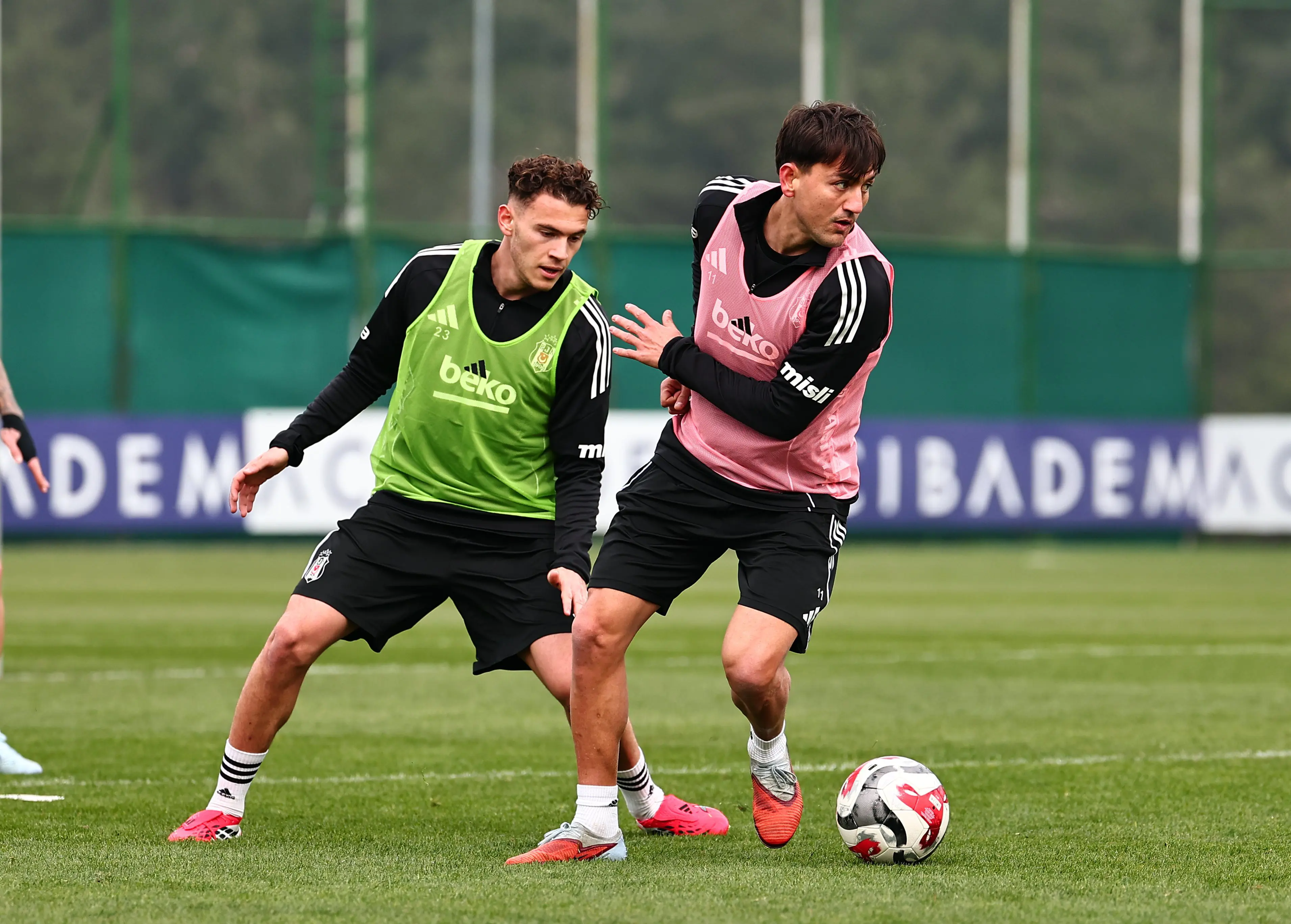 Beşiktaş'ta Galatasaray derbisi hazırlıkları başladı