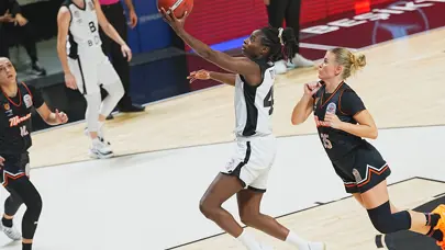 Beşiktaş evinde ÇBK Mersin'e yenildi
