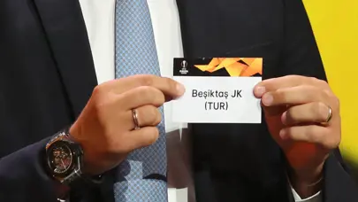 UEFA Avrupa Ligi'nde kuralar çekildi: İşte Beşiktaş'ın rakibi