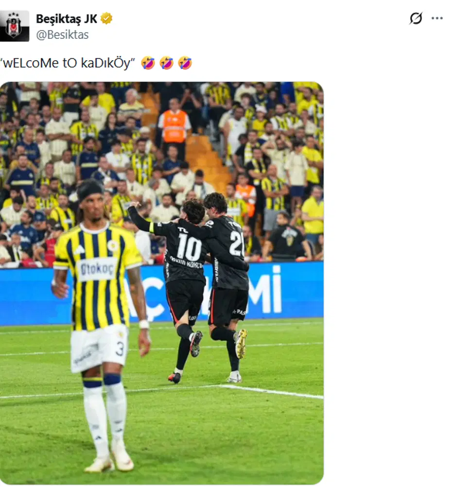 Beşiktaş ve Salih Özcan'dan maç sonu Archie Brown'a gönderme - 2