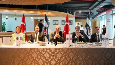 Beşiktaş Yönetim Kurulu basın mensuplarıyla bir araya geldi