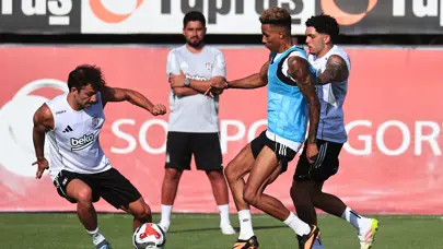 Beşiktaş sezonu açtı: İlk antrenman gerçekleşti