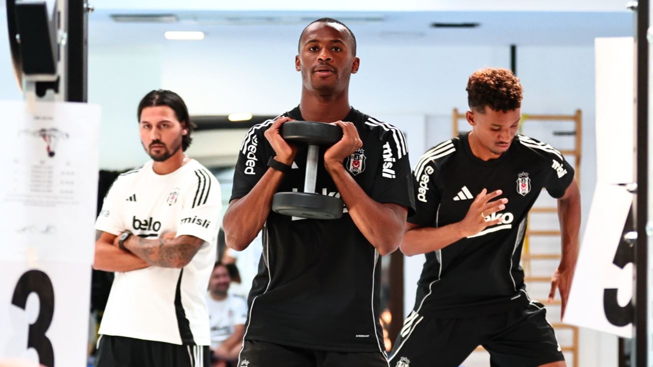 Beşiktaş'ta Başakşehir Öncesi Fitness Challenge: Kaslar Sahaya İnecek Mi?