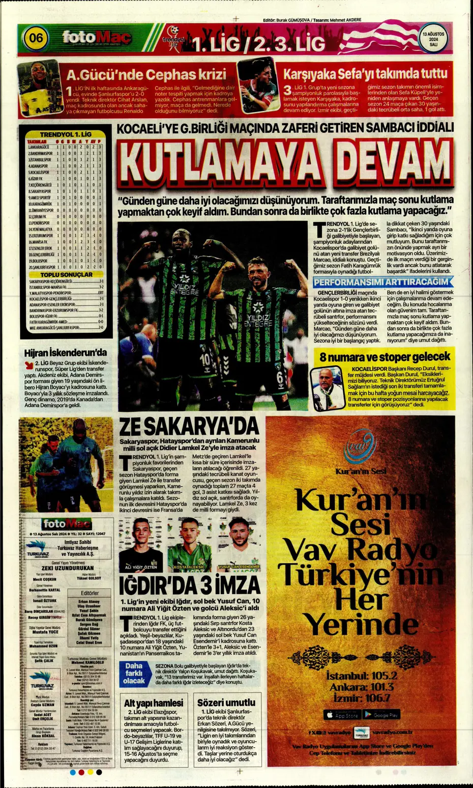 "Szymanski'ye 27 milyon euroluk teklif" | Sporun manşetleri - 18