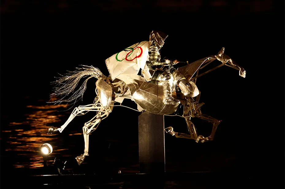 2024 Paris Olimpiyatları: Açılış töreninden kareler - 28