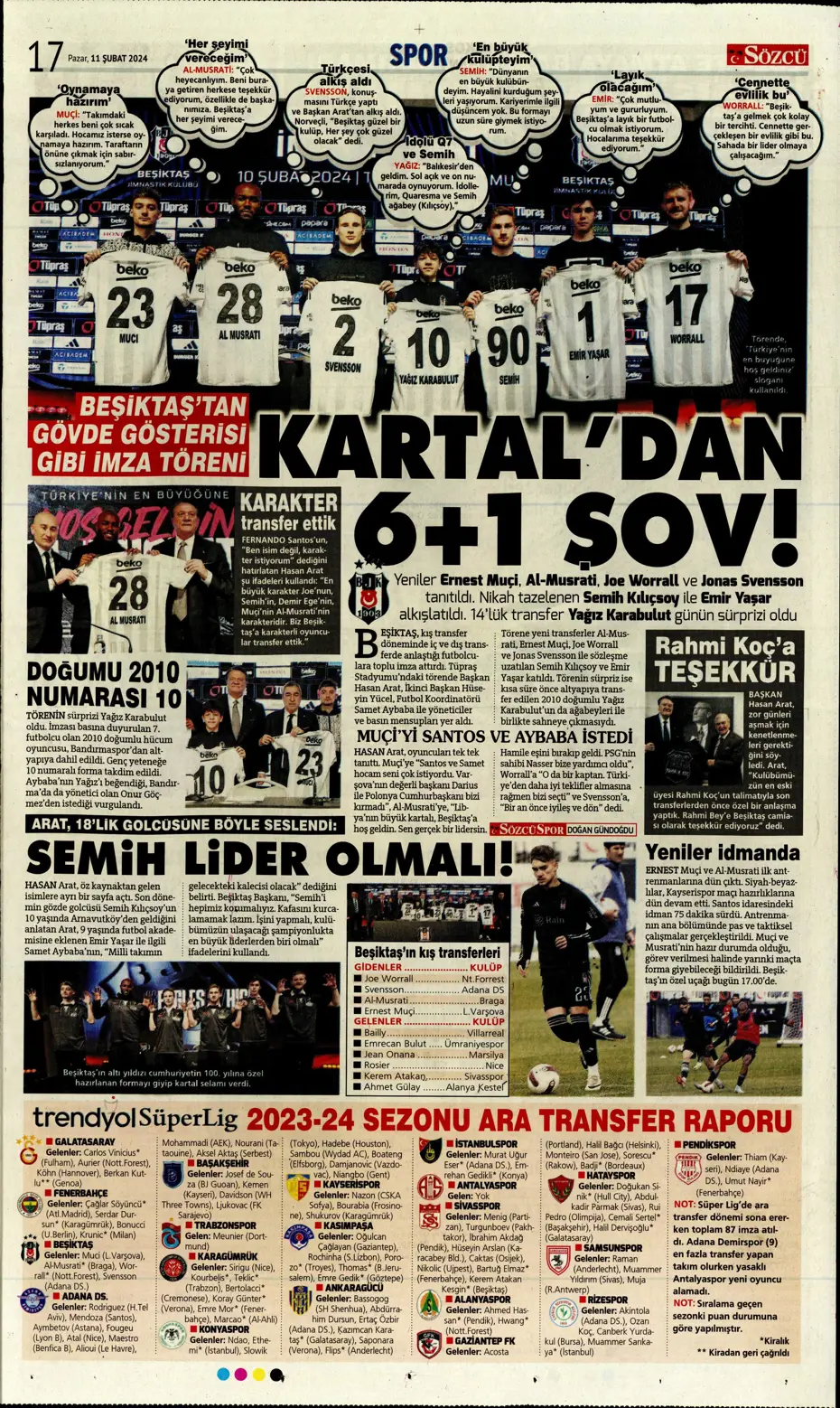 "30 saniyesi 7 milyon dolar" | Sporun manşetleri (11 Şubat 2024) - 36