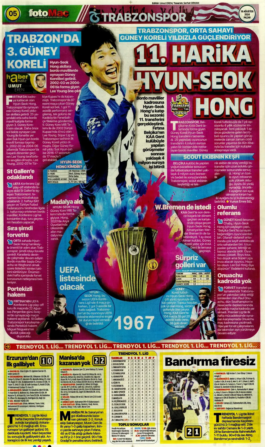 "Aslan'da Ziyech bilmecesi" | Sporun manşetleri (18 Ağustos 2024) - 16 "Aslan'da Ziyech bilmecesi" | Sporun manşetleri (18 Ağustos 2024) - 16