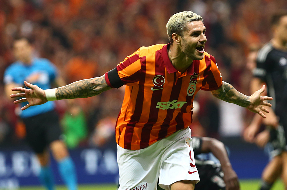 Galatasaray derbiyi Mauro Icardi'nin golleriyle kazandı: 2-1