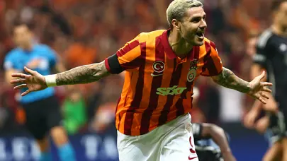 Galatasaray derbiyi Mauro Icardi'nin golleriyle kazandı: 2-1