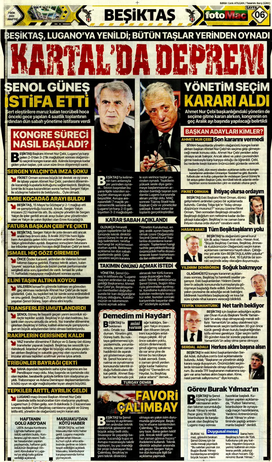 "Şok eden Nelsson iddiası" | Sporun manşetleri (7 Ekim 2023) - 17 "Şok eden Nelsson iddiası" | Sporun manşetleri (7 Ekim 2023) - 17