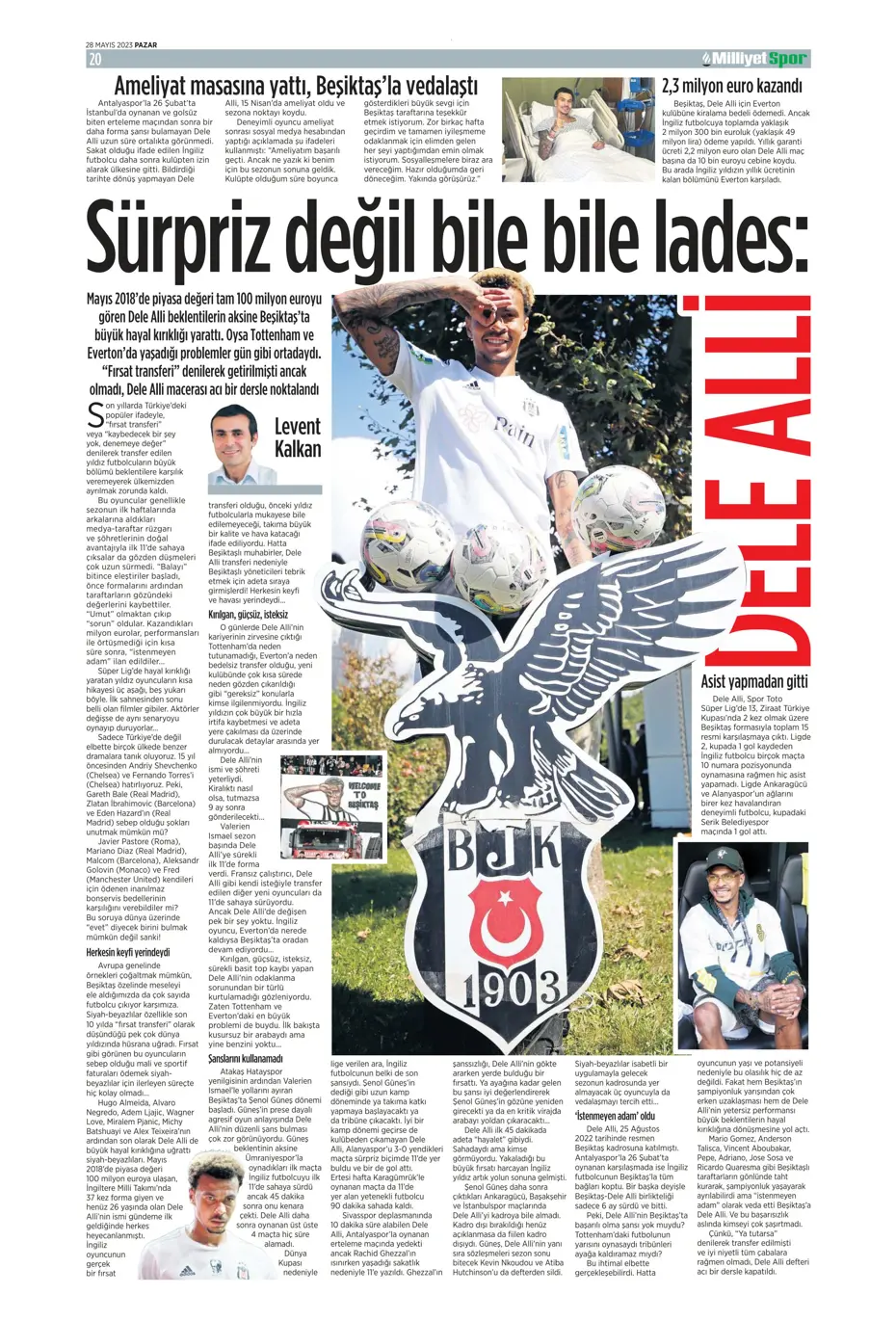 "Lukaku sürprizi" | Sporun manşetleri (28 Mayıs 2023) - 15