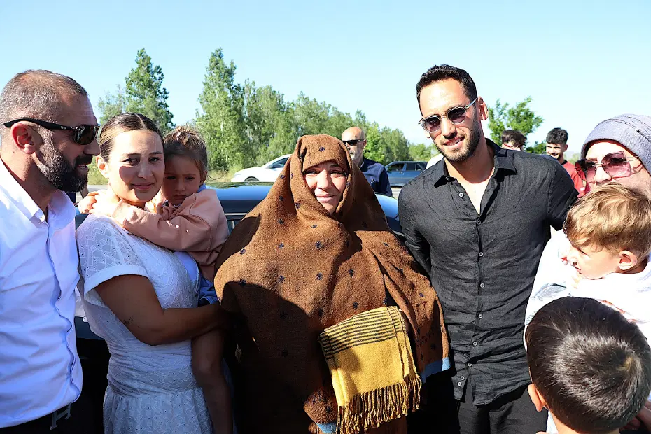 Hakan Çalhanoğlu'nan memleketi Bayburt'ta coşkulu karşılama - 2