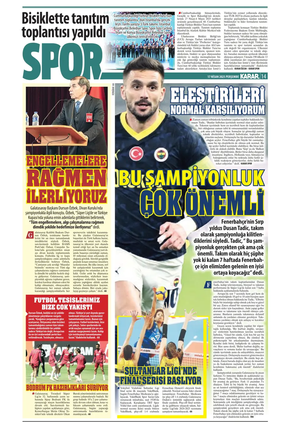 "Fenerbahçe'de büyük temizlik: 7 isim seneye yok" | Sporun manşetleri - 19
