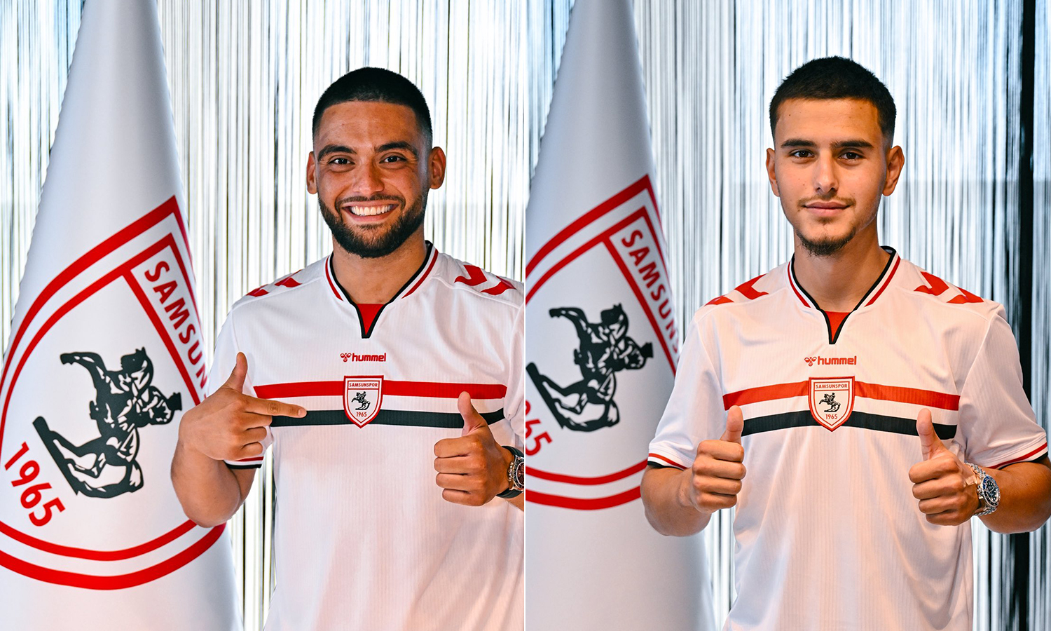 Samsunspor'dan çifte transfer