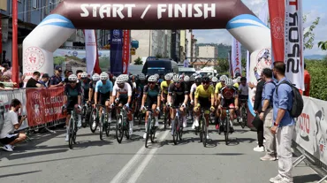 6. Arsin-Santa-Taşköprü Yol Bisiklet Yarışları başladı