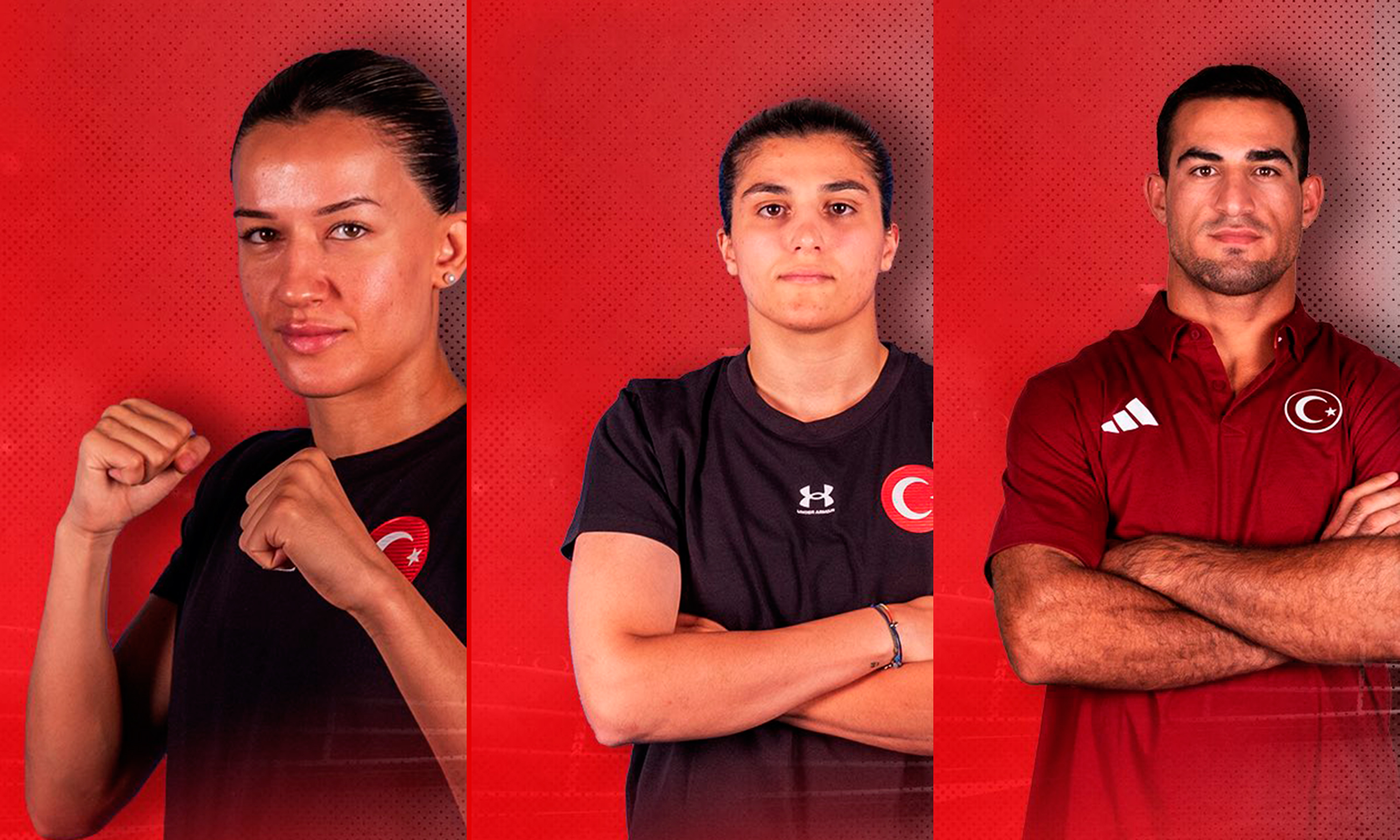 Busenaz Sürmeneli, Hatice Akbaş ve Emrah Yaşar çeyrek finale yükselde