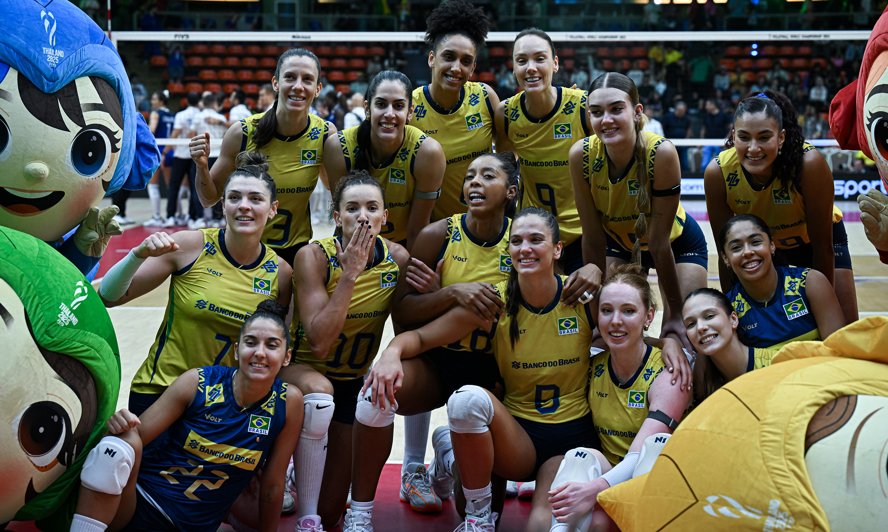 Dünya Voleybol Şampiyonası yarı finalinde İtalya'nın rakibi Brezilya oldu