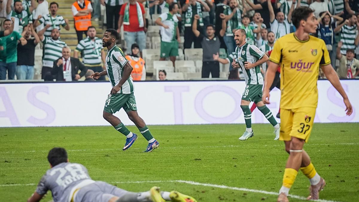Bursaspor'dan 4 gollü galibiyet