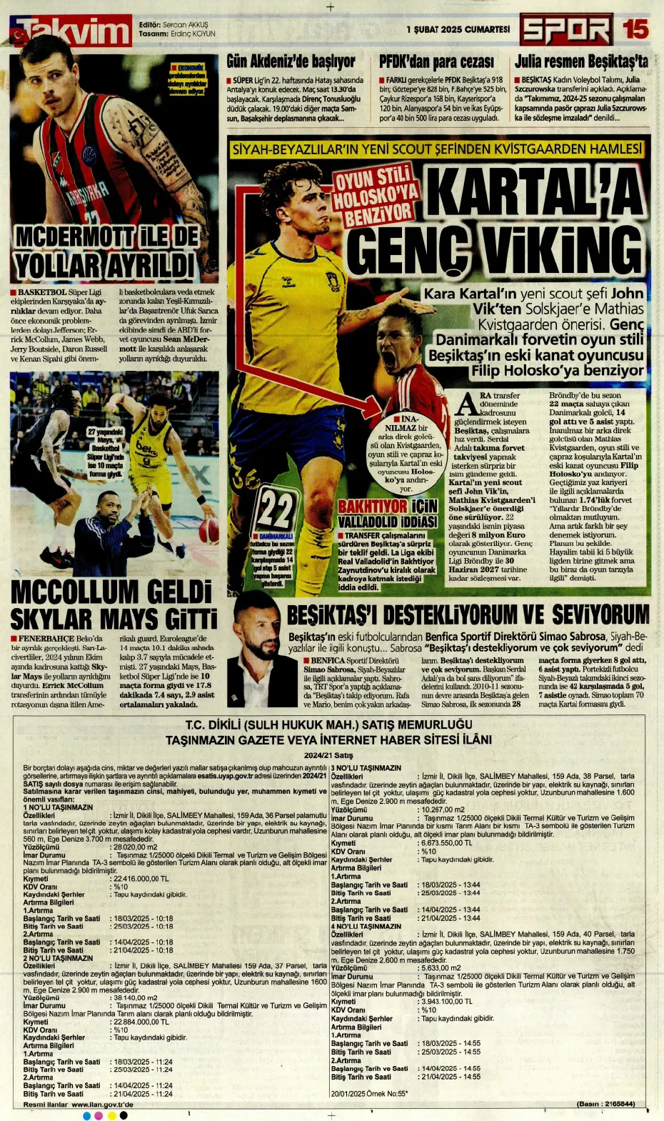 "Morata geliyor" | Sporun manşetleri - 20