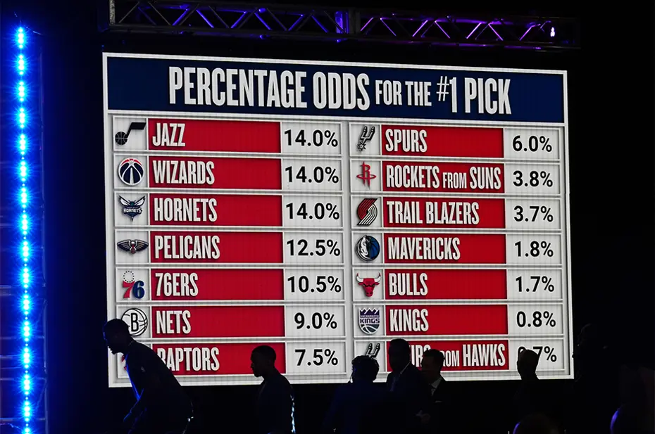 NBA draftında yüzde 1.8'lik ihtimal gerçek oldu: Kura çekimi tartışmaları ve LeBron James'ten tepki - 4