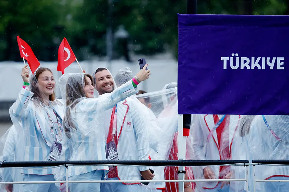 2024 Paris Olimpiyatları: Açılış töreninden kareler - 16