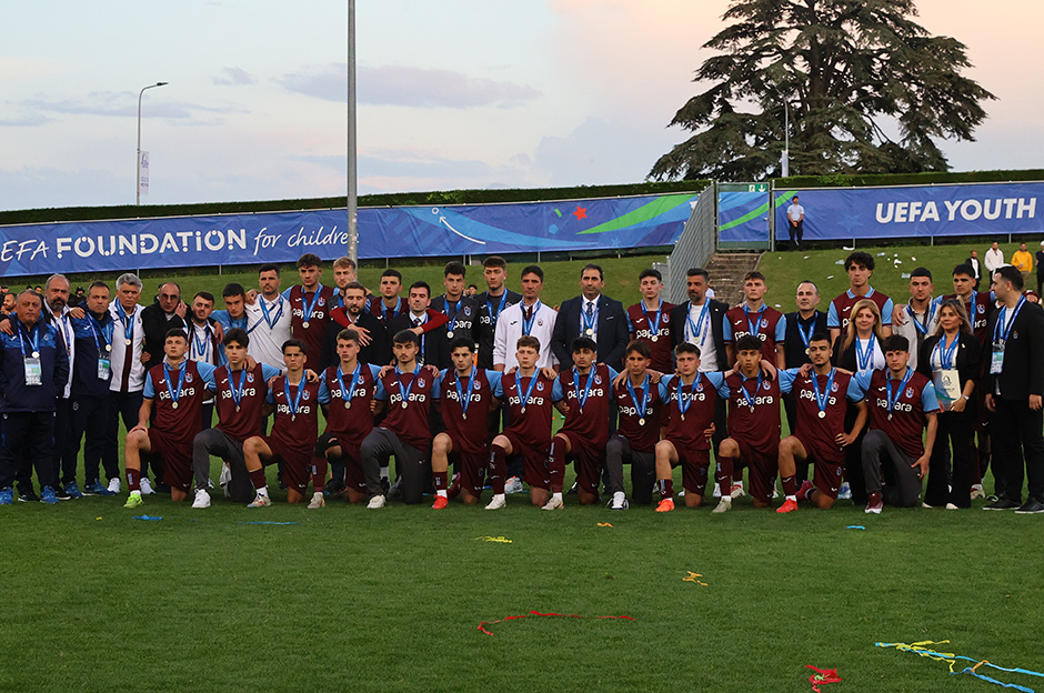 U19 takımının tarihi başarısının ardından Trabzonspor'dan dev proje
