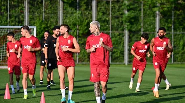 Galatasaray, Avusturya kampındaki ilk antrenmanını yaptı
