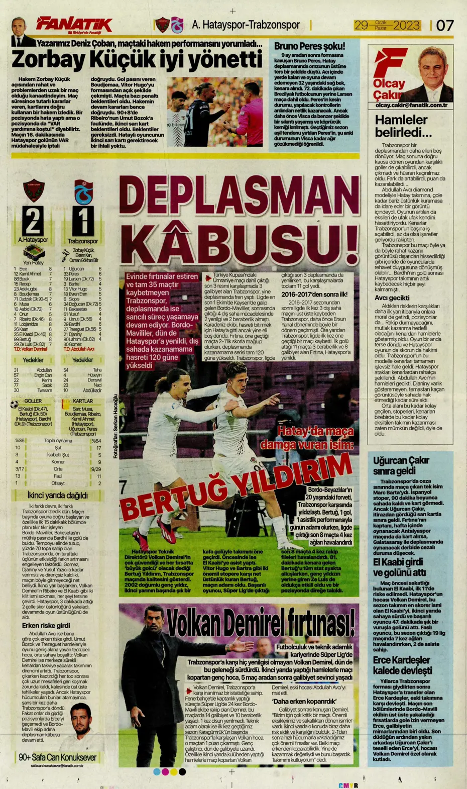 Sporun Manşetleri (29 Ocak 2023) - 10