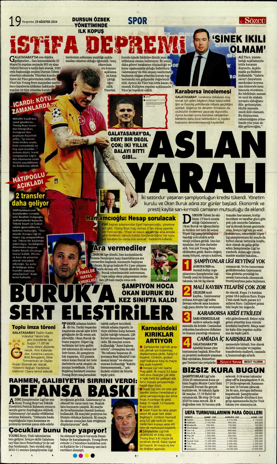 "Fenerbahçe'den Saint-Maximin kararı" | Sporun manşetleri - 30
