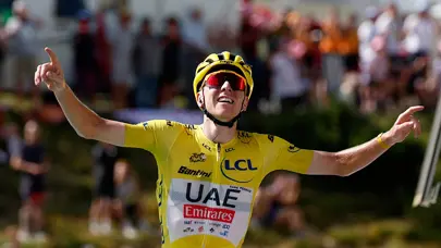 Pogacar, Tour de France'ın 15. etabını kazandı