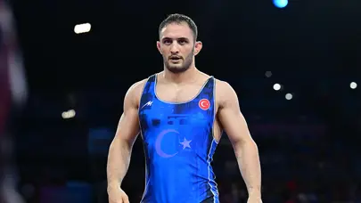 Milli güreşçi İbrahim Çiftçi, son 16 turunda mağlup oldu
