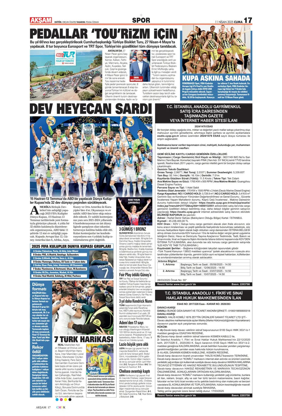 "Real Madrid'den Mourinho hamlesi" | Sporun manşetleri - 3