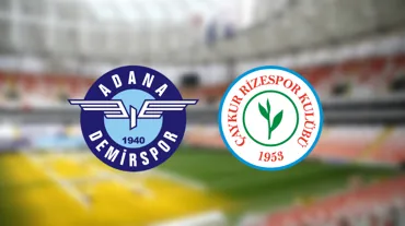 Adana Demirspor - Rizespor maçı ne zaman, saat kaçta ve hangi kanalda? (Trendyol Süper Lig 2. hafta)