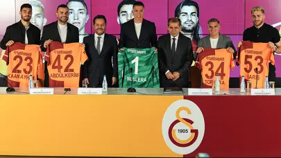 Galatasaray 5 futbolcusuyla sözleşme yeniledi