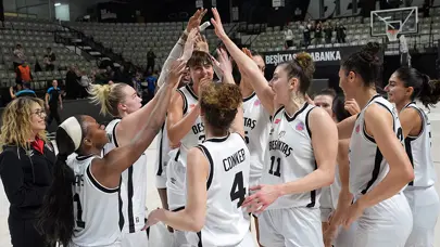 Beşiktaş, Kadınlar EuroCup'ta son 16 turuna yükseldi