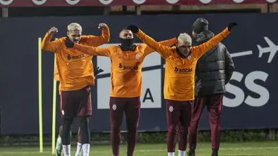 Galatasaray, Manchester United maçına hazır