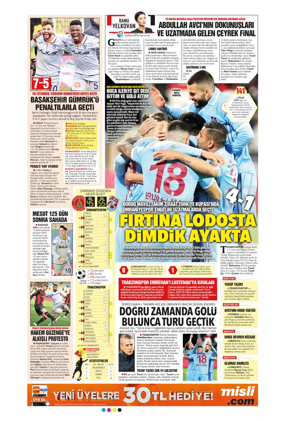 Sporun Manşetleri (19 Ocak 2023) - 14