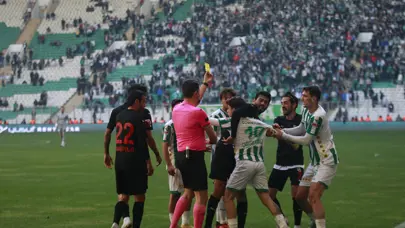 Bursaspor'da olaylı maç sonrası kadro dışı kararı