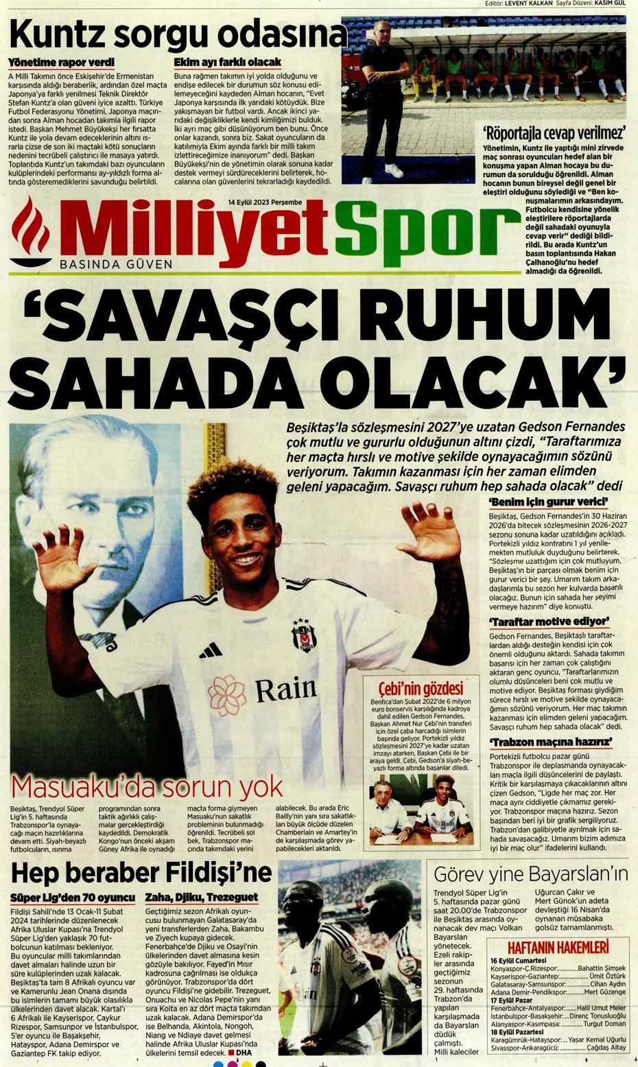 "Andre Gomes'te geri sayım" | Sporun Manşetleri - 24