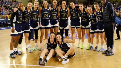 Fenerbahçe Alagöz, Avrupa Ligi'nde Dörtlü Final'e yükseldi