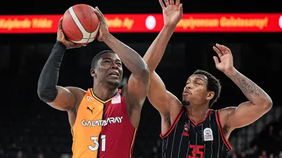 Galatasaray uzatmada Manisa Basket'i yendi
