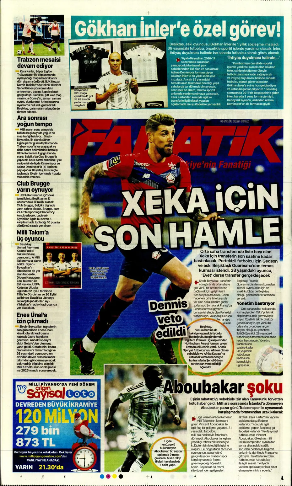 "Kartal'da Xeka seferberliği" | Sporun Manşetleri - 9