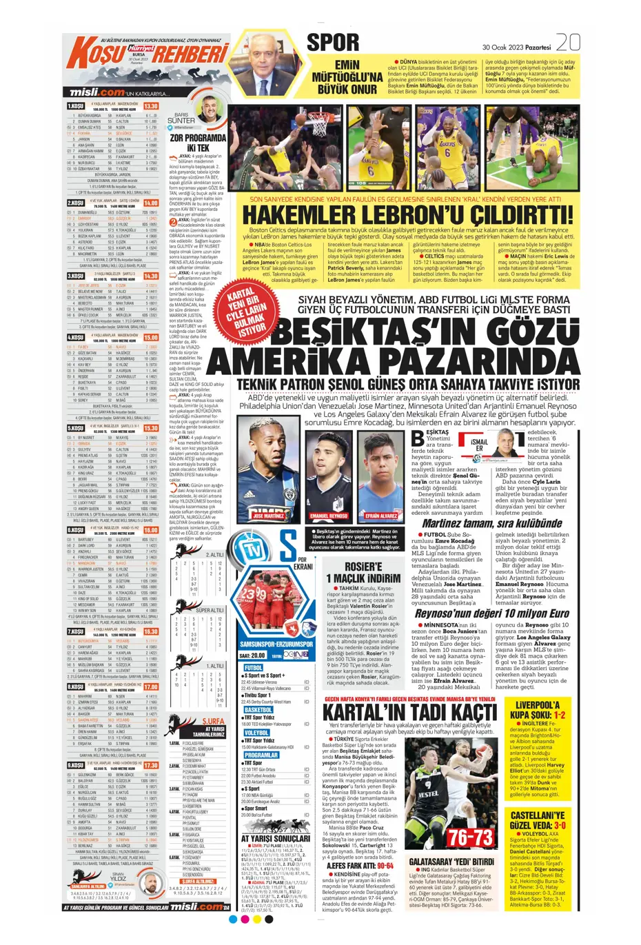 Sporun Manşetleri (30 Ocak 2023) - 19