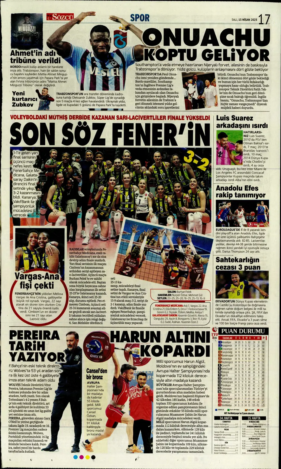 "Aslan'da De Bruyne hazırlığı" | Sporun manşetleri - 25 "Aslan'da De Bruyne hazırlığı" | Sporun manşetleri - 25