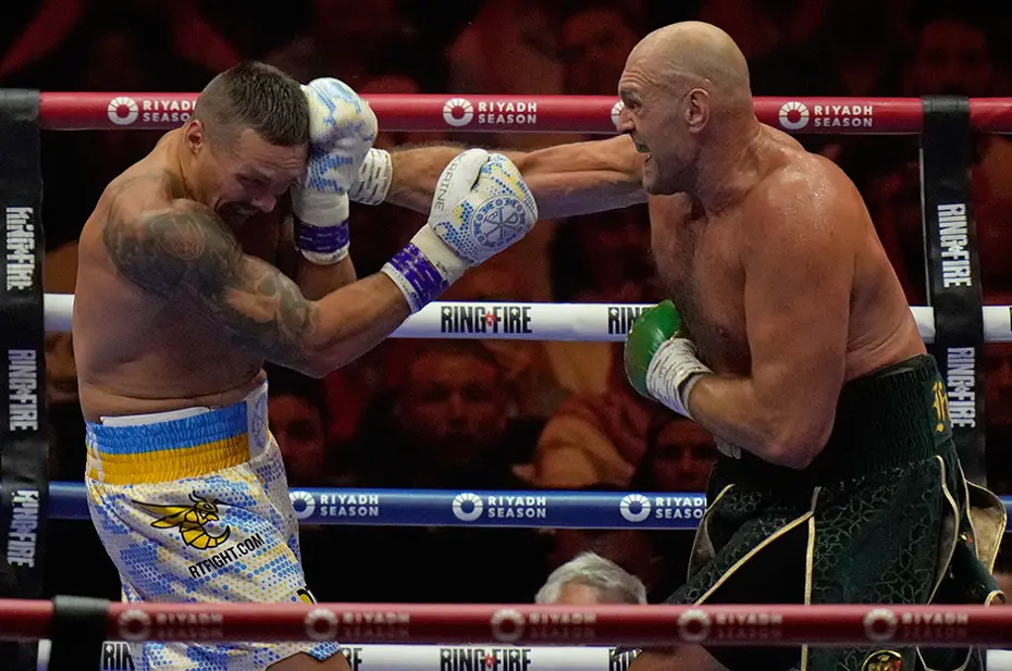 Boksta tarihi gece: Tyson Fury'yi yenen Oleksandr Usyk bir ilki başardı - 12
