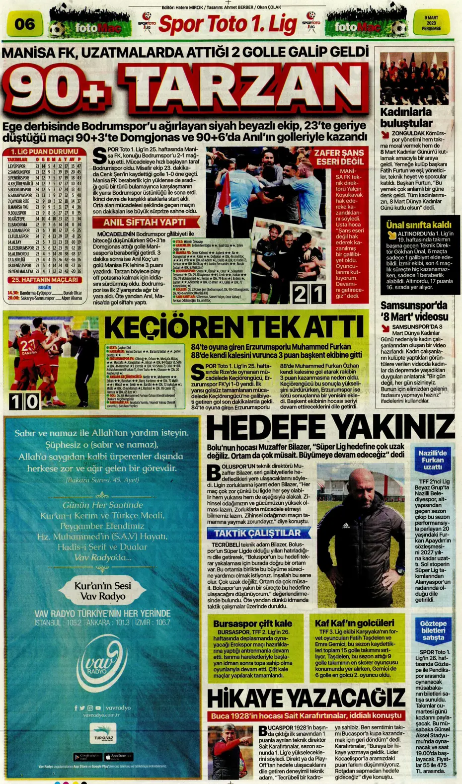 "Avrupa'yı fethedelim" - Sporun manşetleri - 15