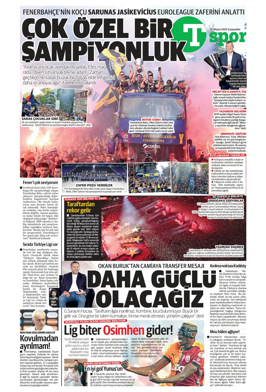 "Bernardo Silva'dan Aslan'a mesaj" | Sporun manşetleri - 28