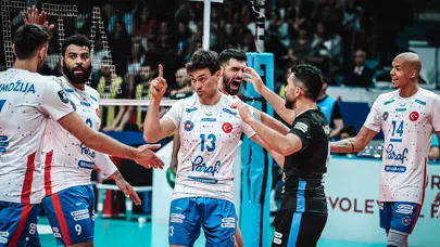 Halkbank final serisinin ilk maçında Fenerbahçe'yi yendi