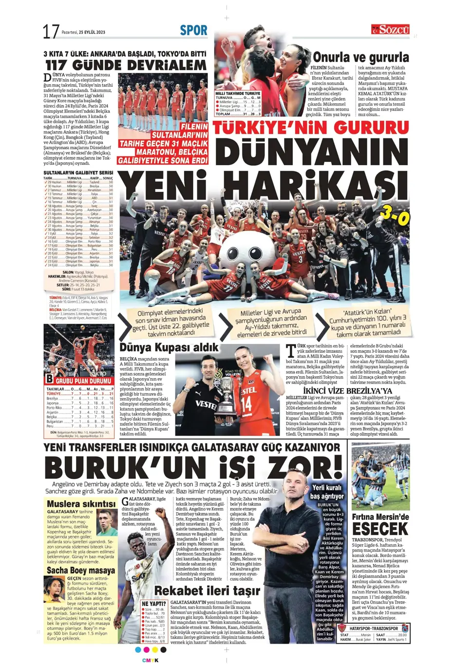 "Hesaplar Kahveci'den" | Sporun manşetleri (25 Eylül 2023) - 38